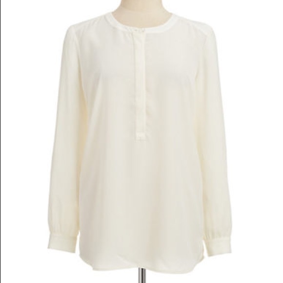 NOT YOUR DAUGHTER’S JEANS VANILLA BLOUSE NYDJ PS - Picture 3 of 8